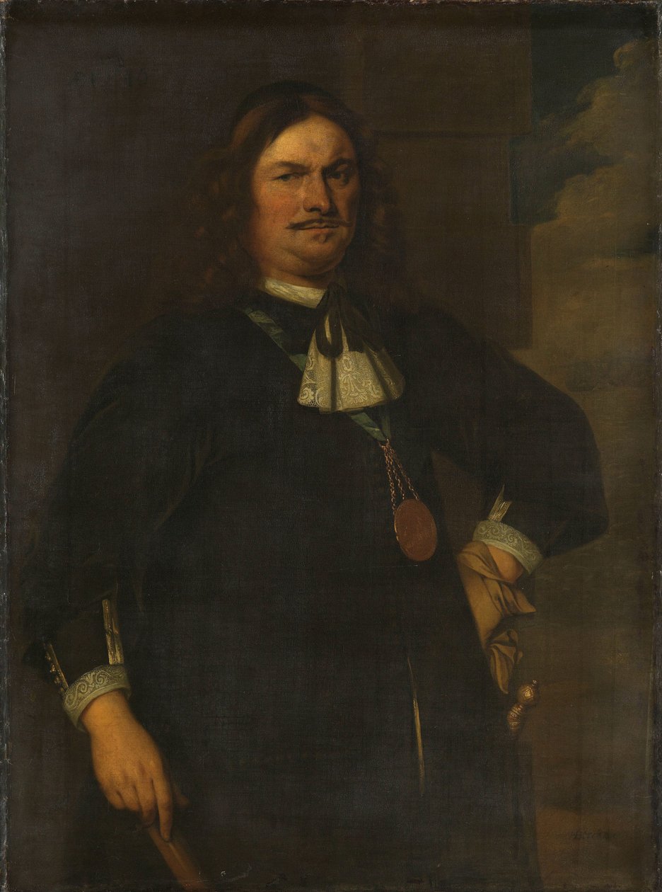 阿德里安·班克特（Adriaen Banckert，约 1620-1684 年），泽兰海军中将 作者 亨德里克·伯克曼