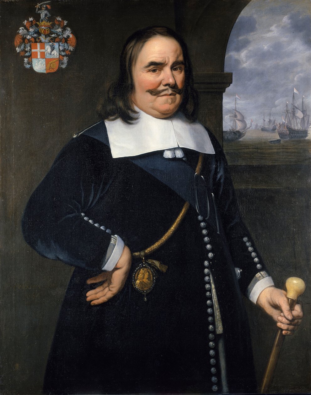 Michiel Adriaenszoon de Ruyter，联合省海军中将（1607-1676 年） 作者 亨德里克·伯克曼
