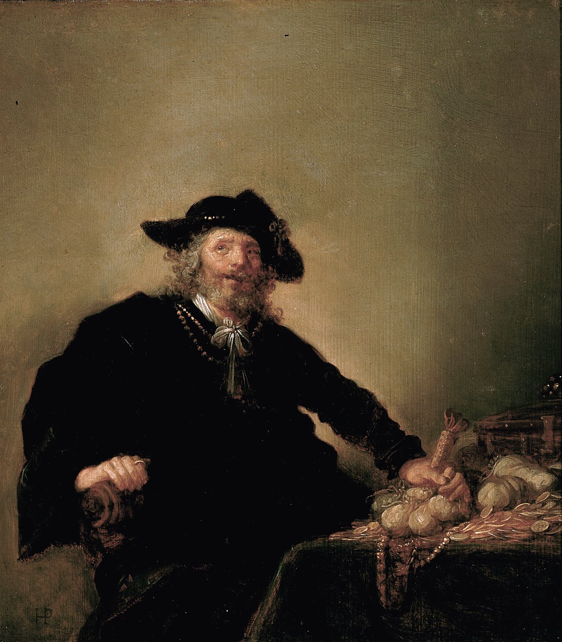 吝啬鬼 作者 Hendrick Gerritsz锅