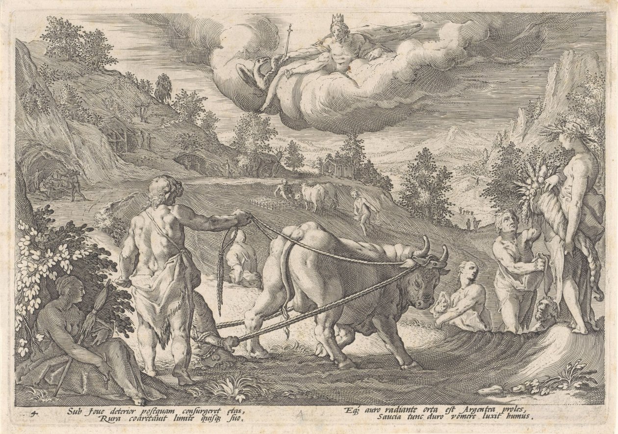 白银时代
奥维德的《变形记》（系列名称） 作者 Hendrick Goltzius（工作室）