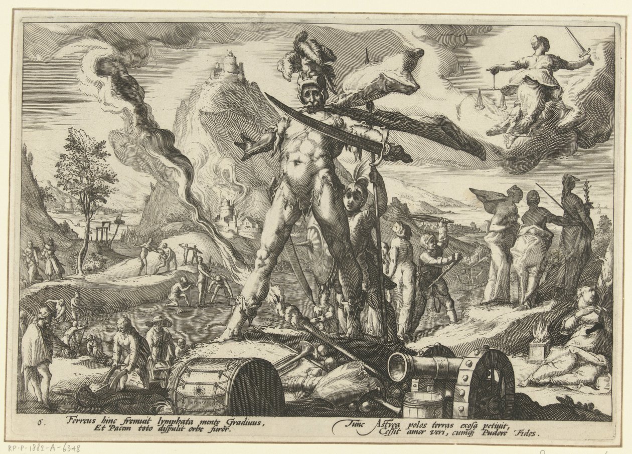 铁器时代
奥维德的《变形记》（丛书名） 作者 Hendrick Goltzius（工作室）