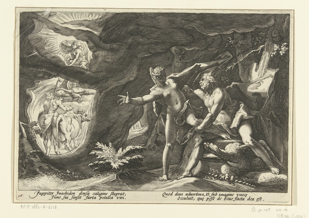 木星投向木卫一
奥维德《变形记 作者 Hendrick Goltzius（工作室）