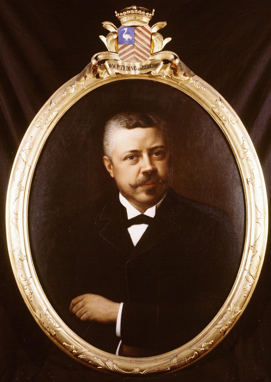 Jonkheer Willem Philip Teding van Berkhout（1851-1905）的肖像，Haarlemmerliede和Spaarnwoude的市长。 作者 亨德里克·安东尼·波斯特