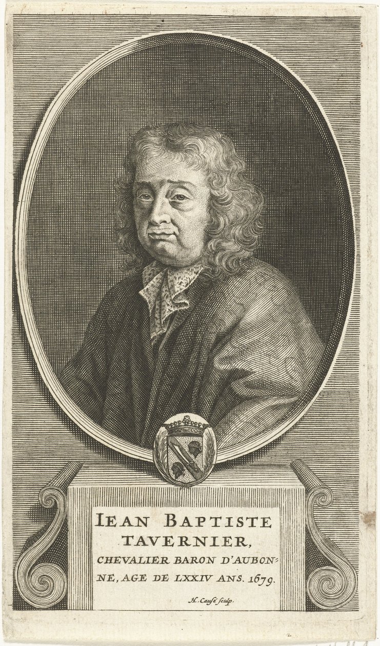 Jean-Baptiste Tavernier的肖像 作者 亨德里克·考瑟（HendrikCausé）