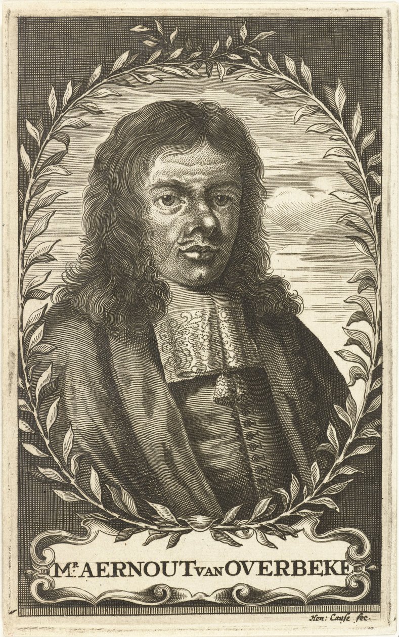 Aernout van Overbeke 肖像 作者 亨德里克·考瑟（HendrikCausé）