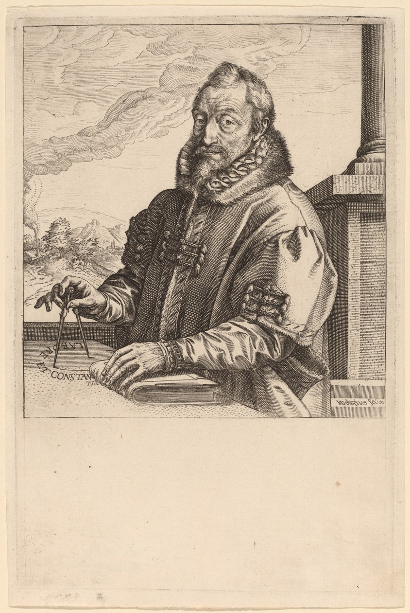 克里斯托弗-普朗坦 作者 亨德里克·古尔齐乌斯（Hendrik Goltzius）