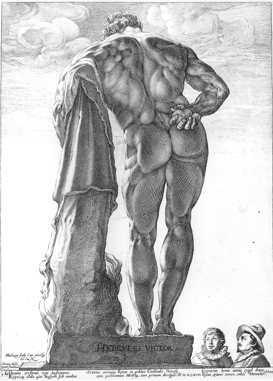 法尔内塞大力士 作者 亨德里克·古尔齐乌斯（Hendrik Goltzius）