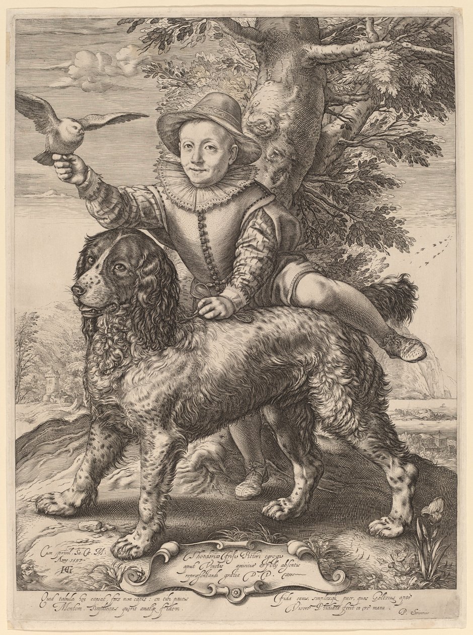 Frederik de Vries 作者 亨德里克·古尔齐乌斯（Hendrik Goltzius）