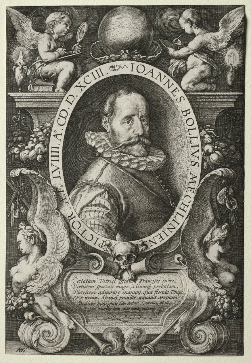 汉斯·波尔（Hans Bol），1593年。 作者 亨德里克·古尔齐乌斯（Hendrik Goltzius）