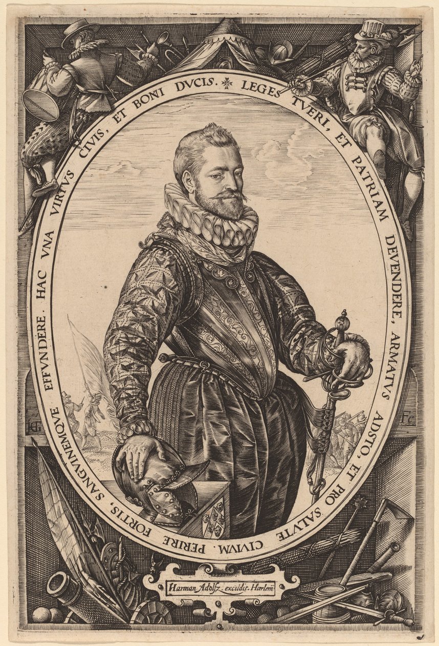 Jacques de la Faille 作者 亨德里克·古尔齐乌斯（Hendrik Goltzius）