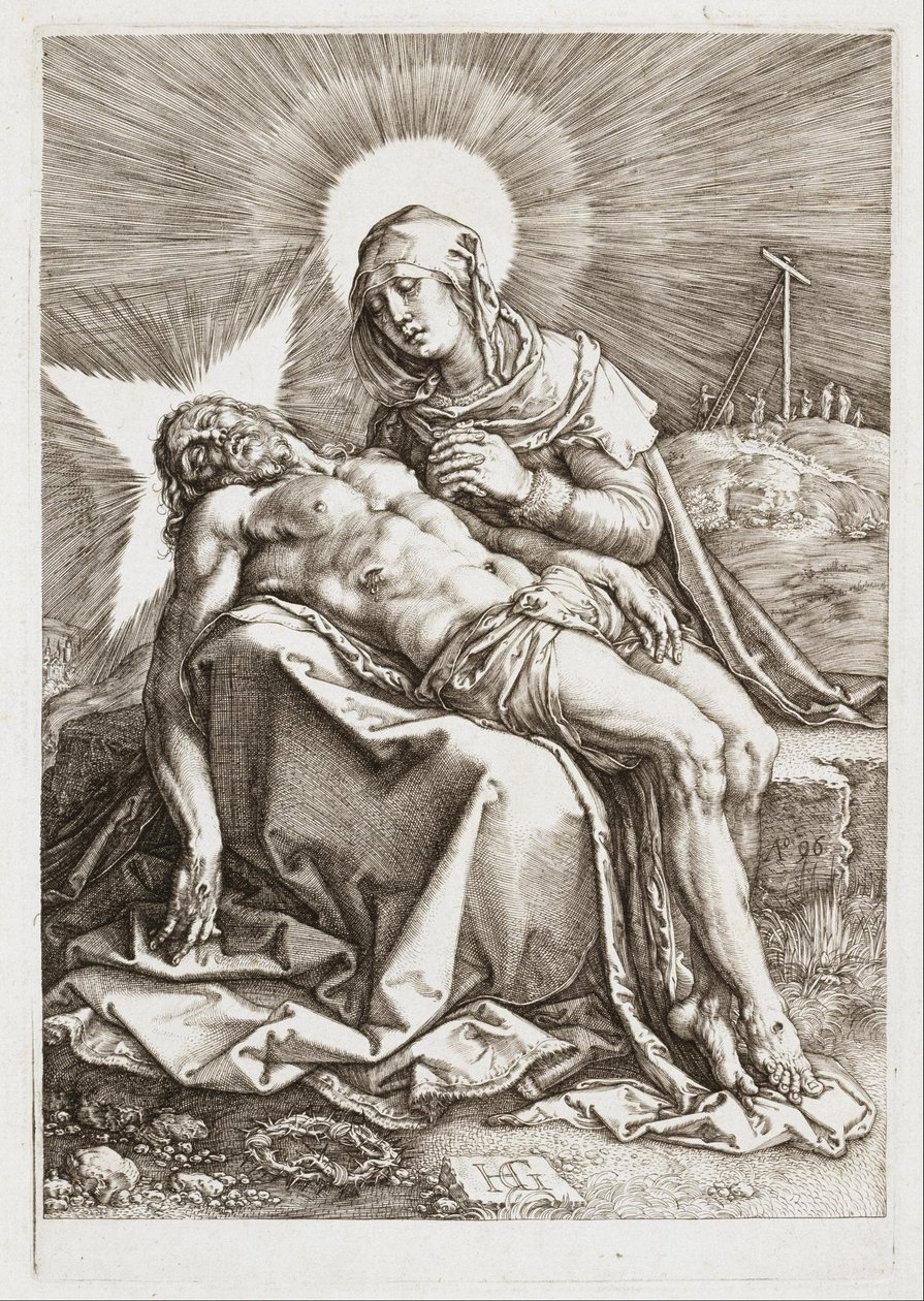 皮耶塔 作者 亨德里克·古尔齐乌斯（Hendrik Goltzius）
