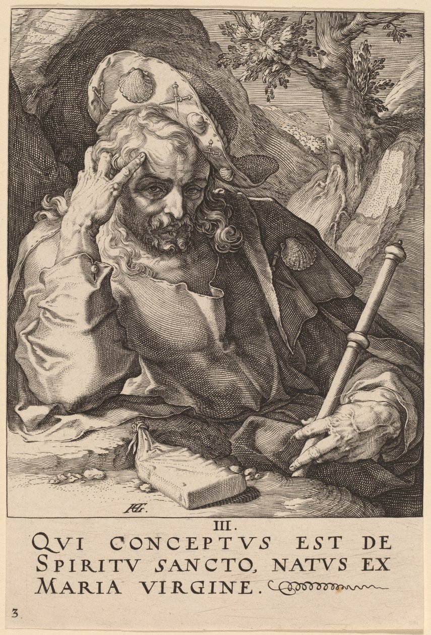 圣雅各布大教堂 作者 亨德里克·古尔齐乌斯（Hendrik Goltzius）