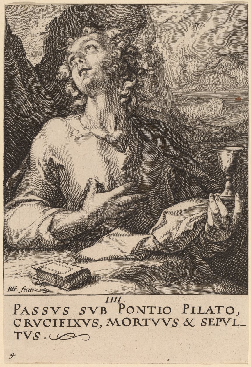 圣约翰 作者 亨德里克·古尔齐乌斯（Hendrik Goltzius）