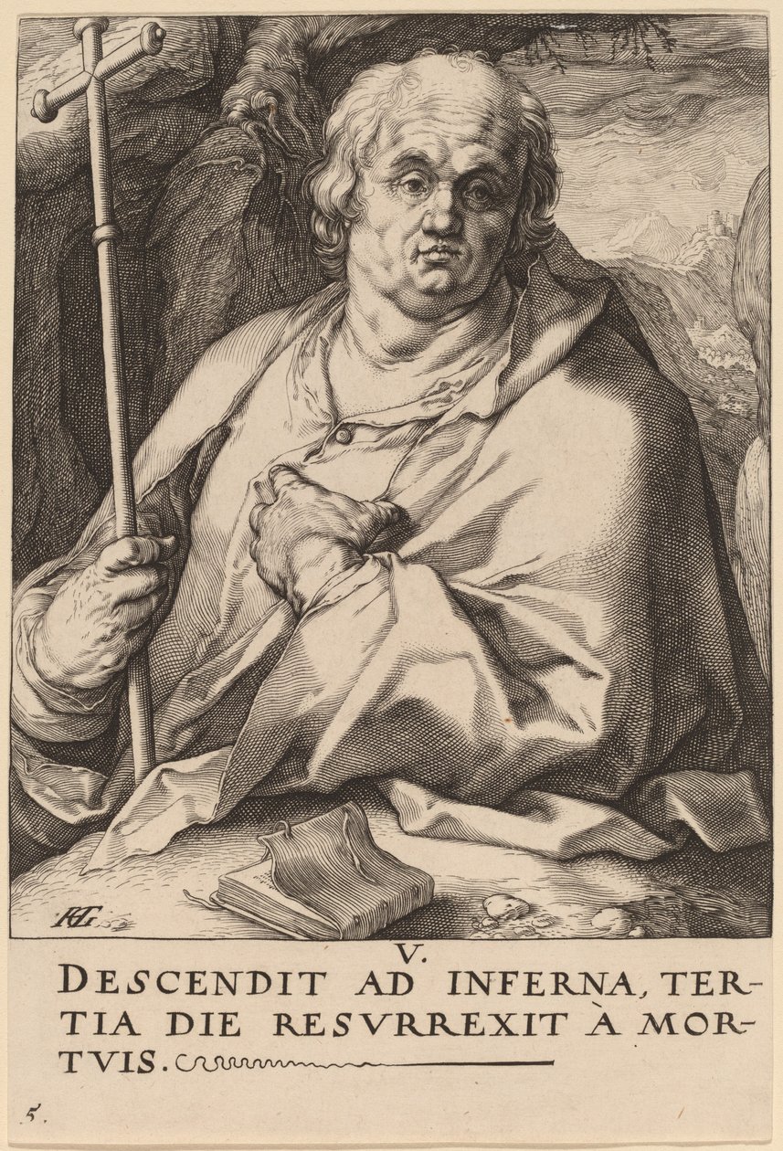 圣菲利普 作者 亨德里克·古尔齐乌斯（Hendrik Goltzius）