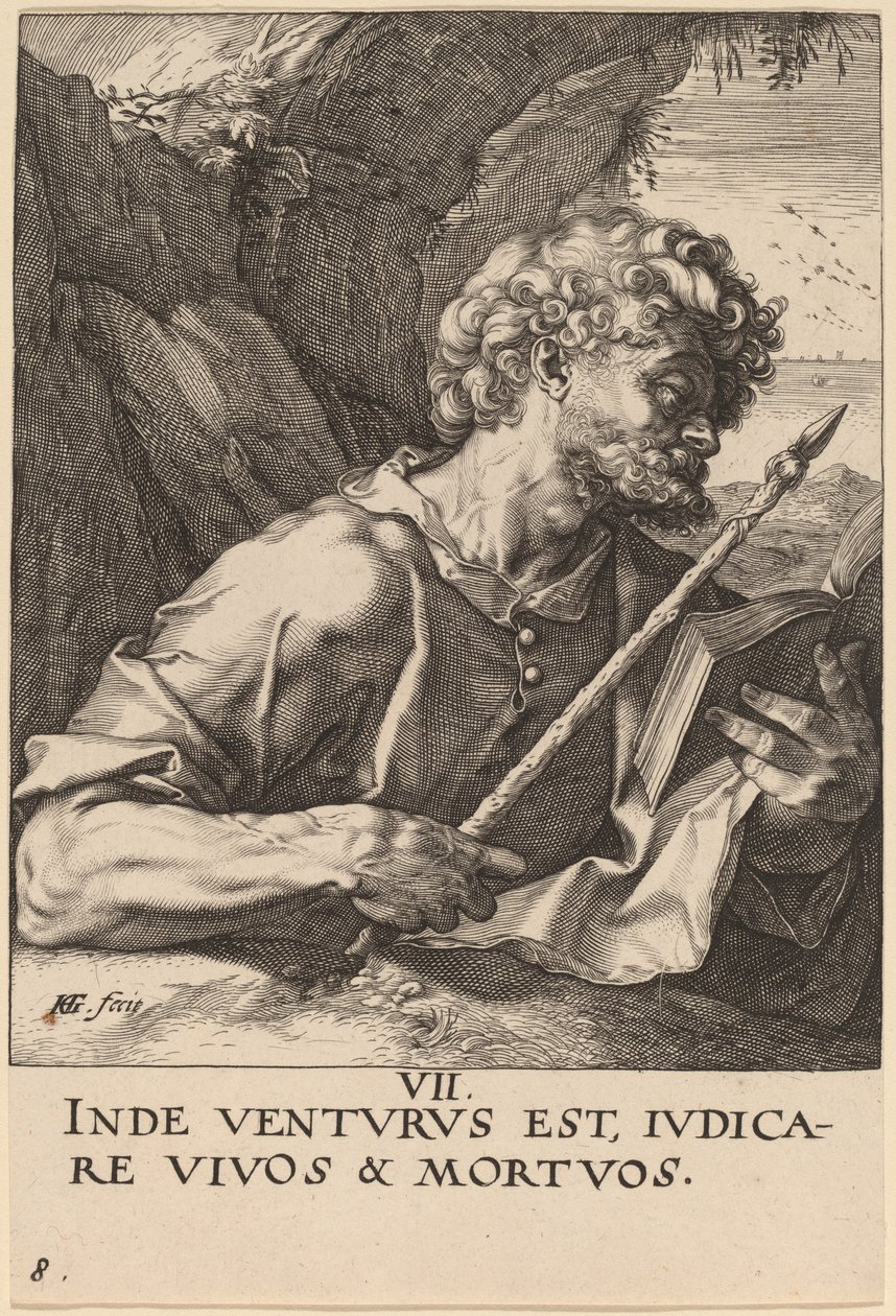 圣托马斯 作者 亨德里克·古尔齐乌斯（Hendrik Goltzius）