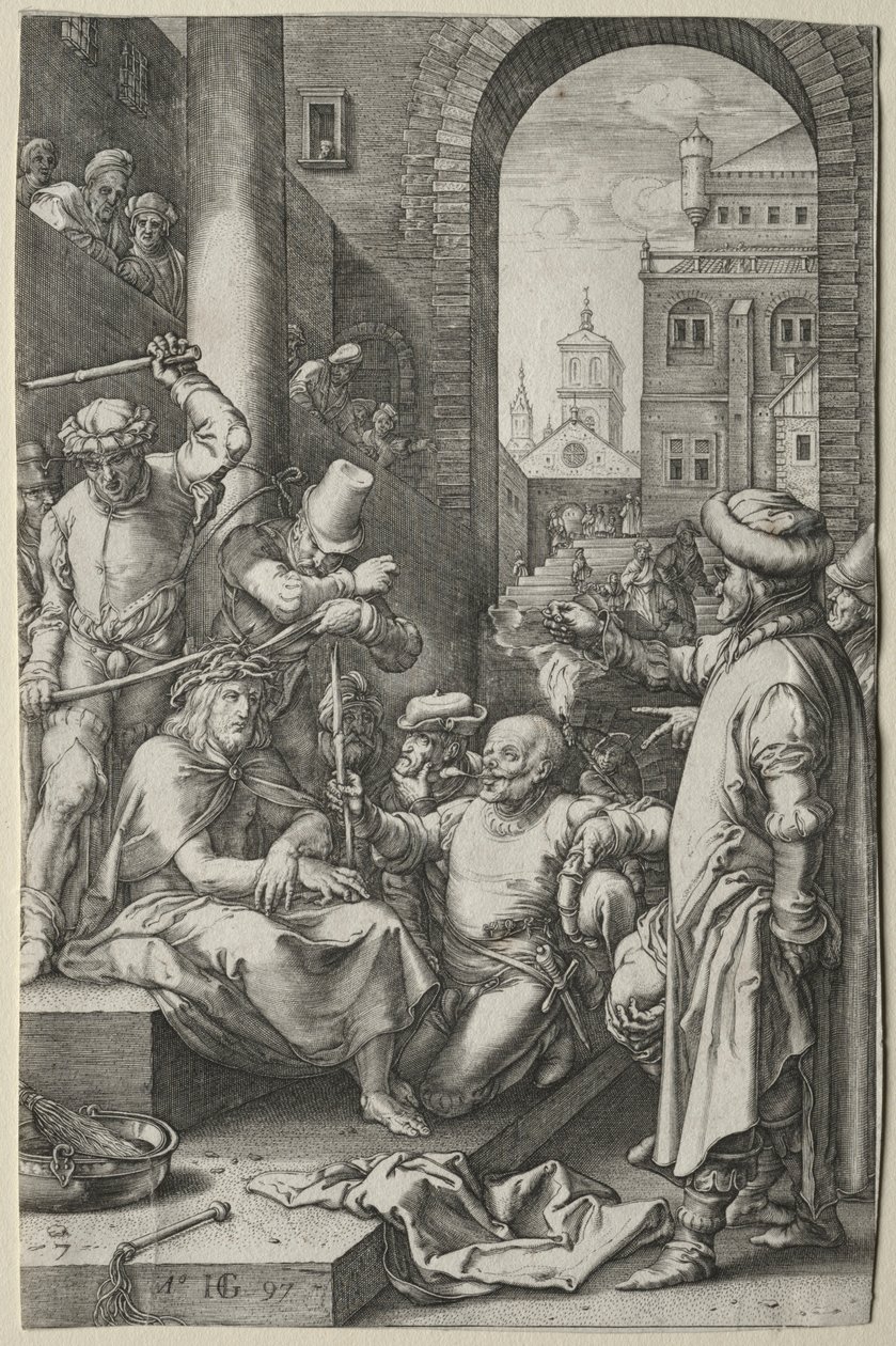 激情。 作者 亨德里克·古尔齐乌斯（Hendrik Goltzius）