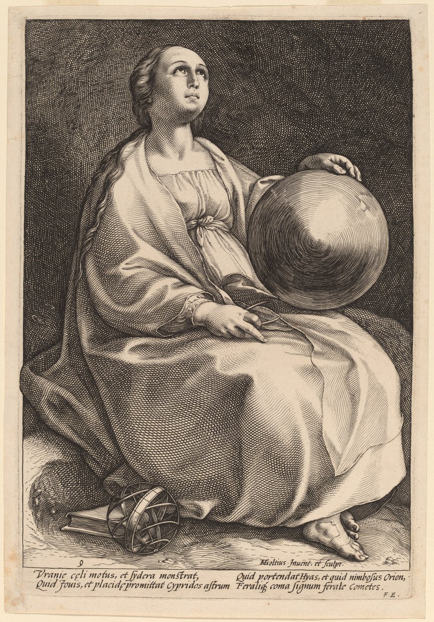 天王星 作者 亨德里克·古尔齐乌斯（Hendrik Goltzius）