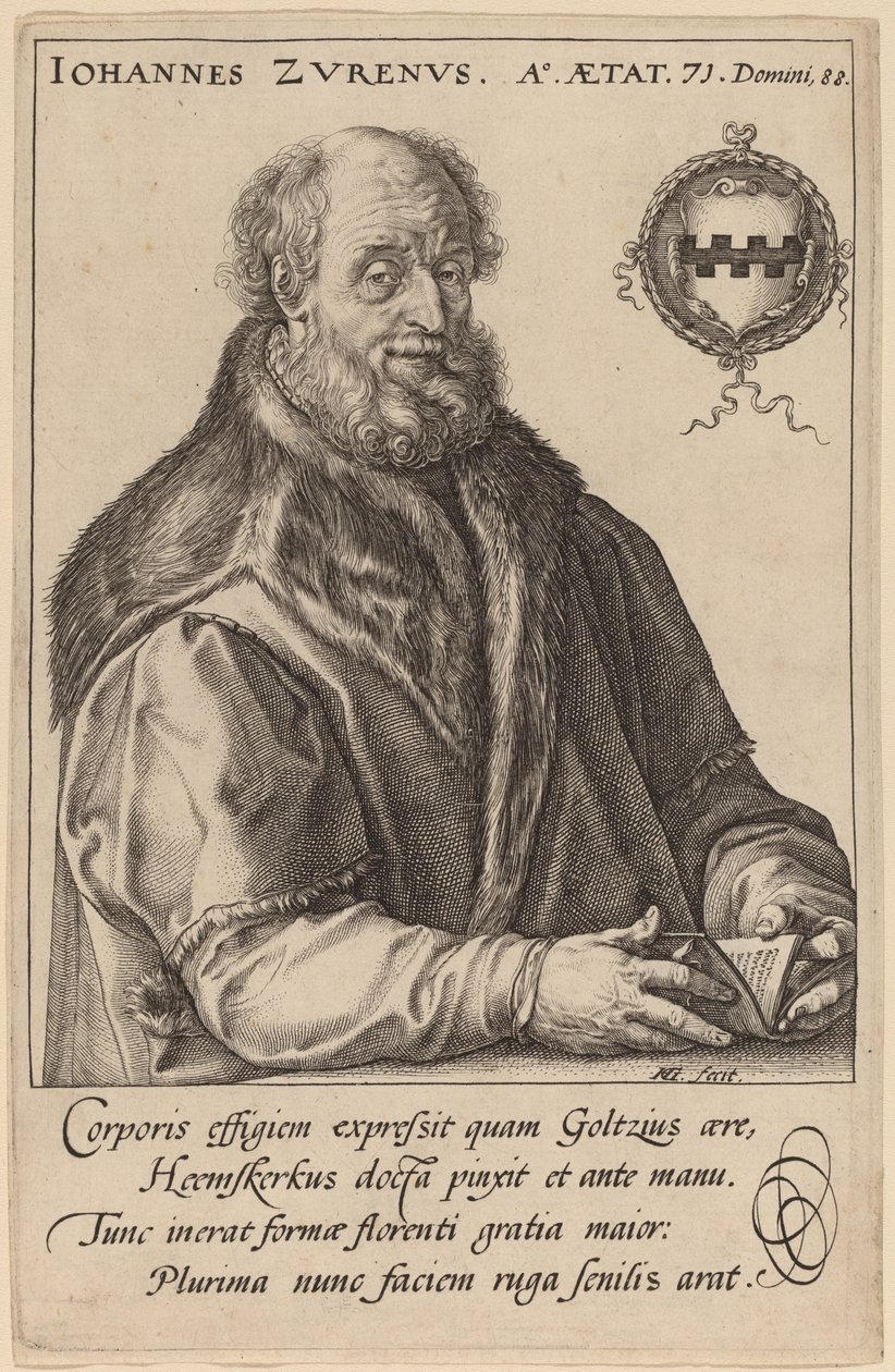 Johannes Zurenus (Jan van Zuren) 作者 在 Maerten van Heemskerck 之后的 Hendrik Goltzius