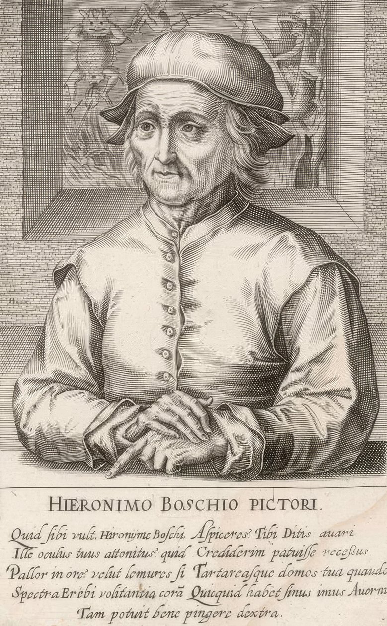 HIERONIMO BOSCHIO PICTORI（…） 作者 亨德里克·洪都斯