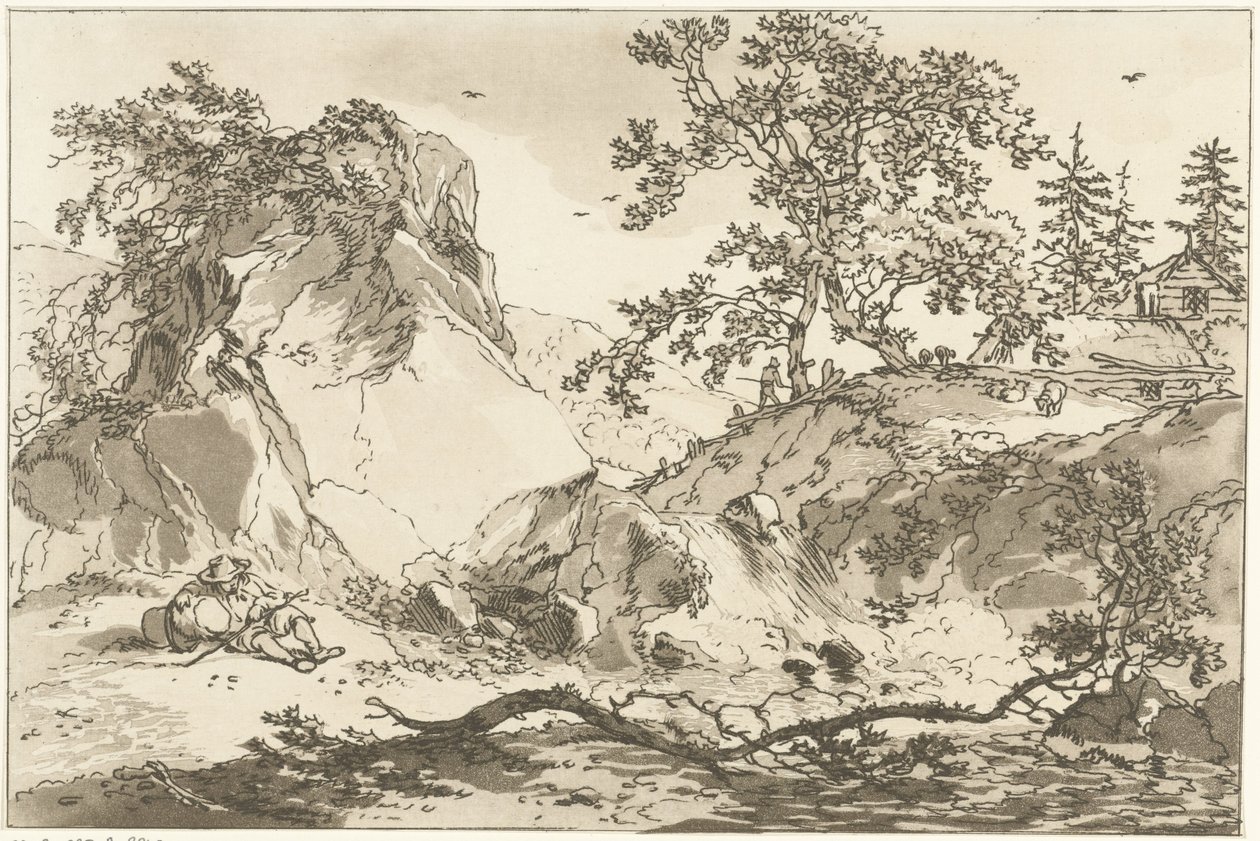 生疏的人眼中的美丽风景
为学习风景画的人计算的十二种设计（丛书名） 作者 亨德里克·迈耶