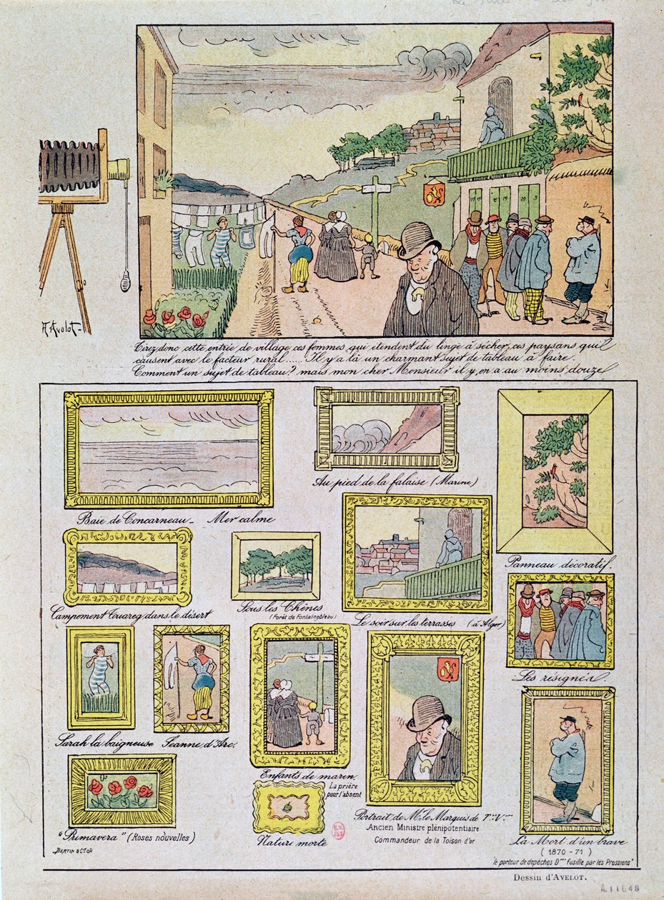演示组合中许多用途的使用，c.1910 作者 亨利·阿夫洛特（Henri Avelot）