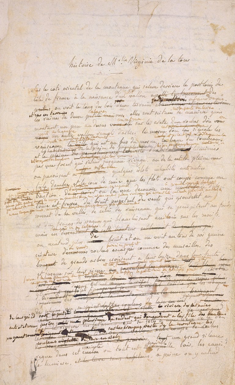 1787年Paul et Virginie的开篇 作者 亨利·伯纳丁·德·圣皮埃尔