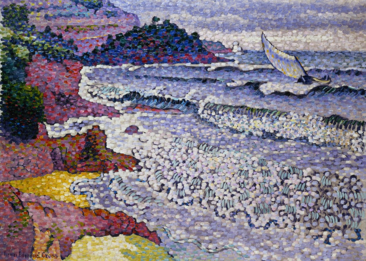 波浪海，1902-3 作者 亨利·埃德蒙·克罗斯
