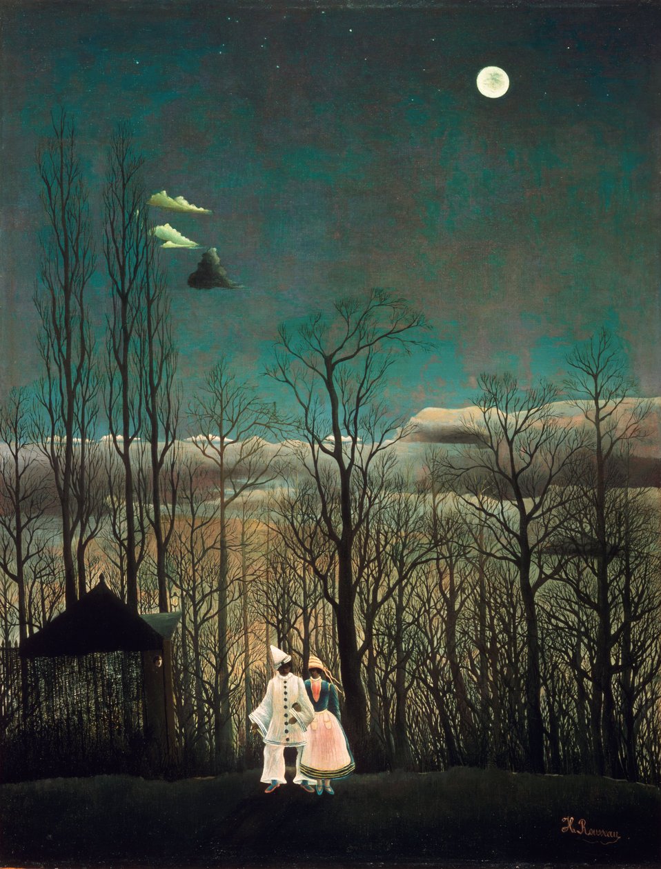 嘉年华之夜 作者 亨利·埃米利安·卢梭（Henri Emilien Rousseau）