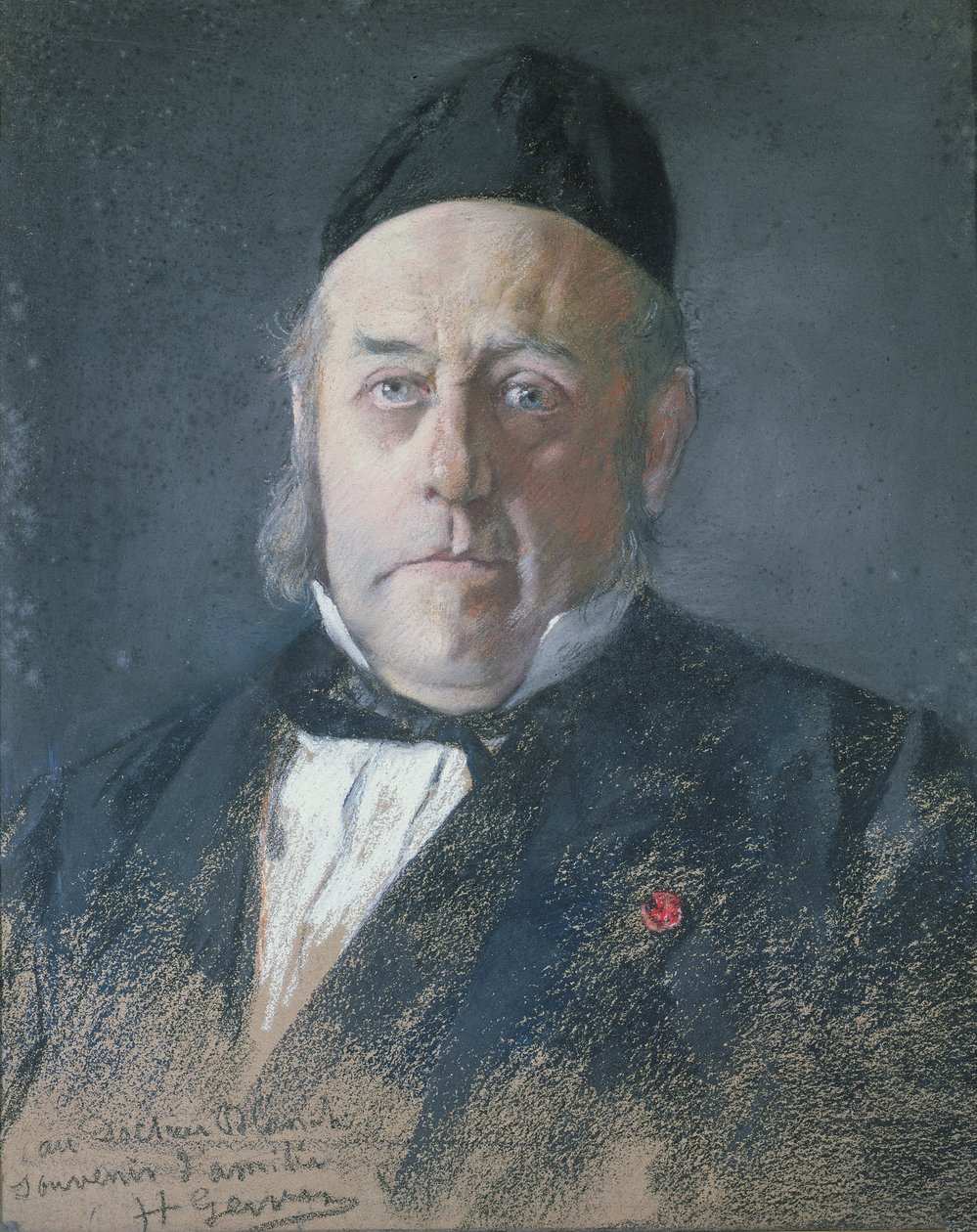Antoine-Emile Blanche（1820-93）（纸上粉彩） 作者 亨利·格维克斯