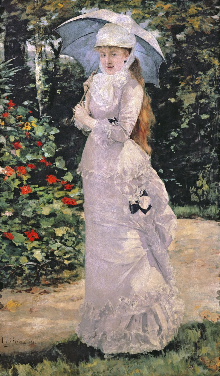 1889年，Valtesse de la Bigne女士 作者 亨利·格维克斯