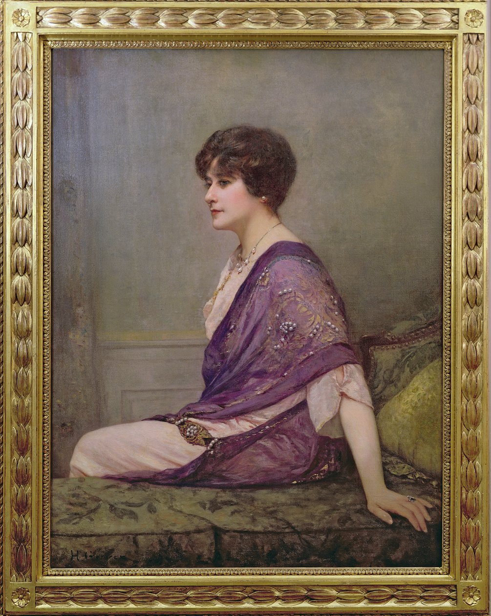 服装设计师Madame Paquin的肖像（1869-1936） 作者 亨利·格维克斯