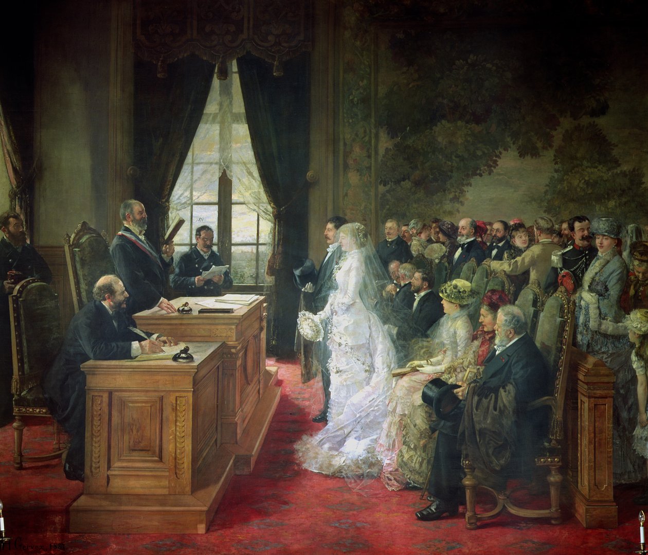 公民婚姻，1881年 作者 亨利·格维克斯