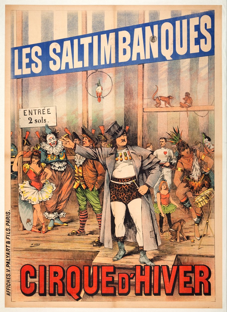 Saltimbanques 作者 亨利·格雷