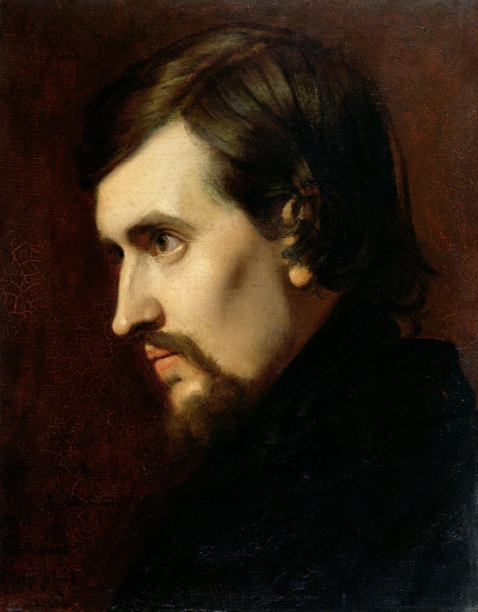 肖像Charles-Francois Gounod（1818-93）1841 作者 亨利·莱曼（Henri Lehmann）