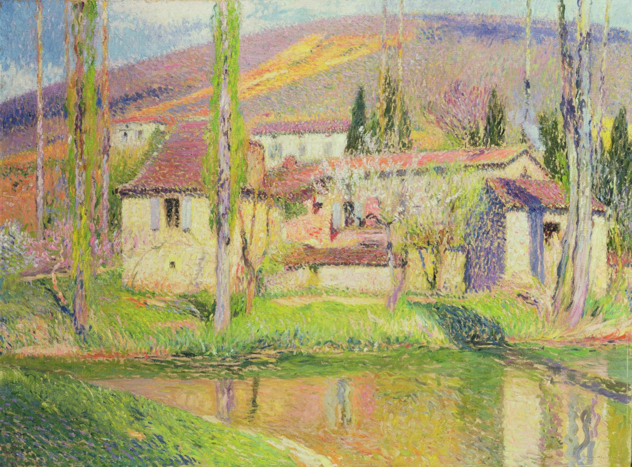 Bastide du Vert，c.1909 作者 亨利·马丁
