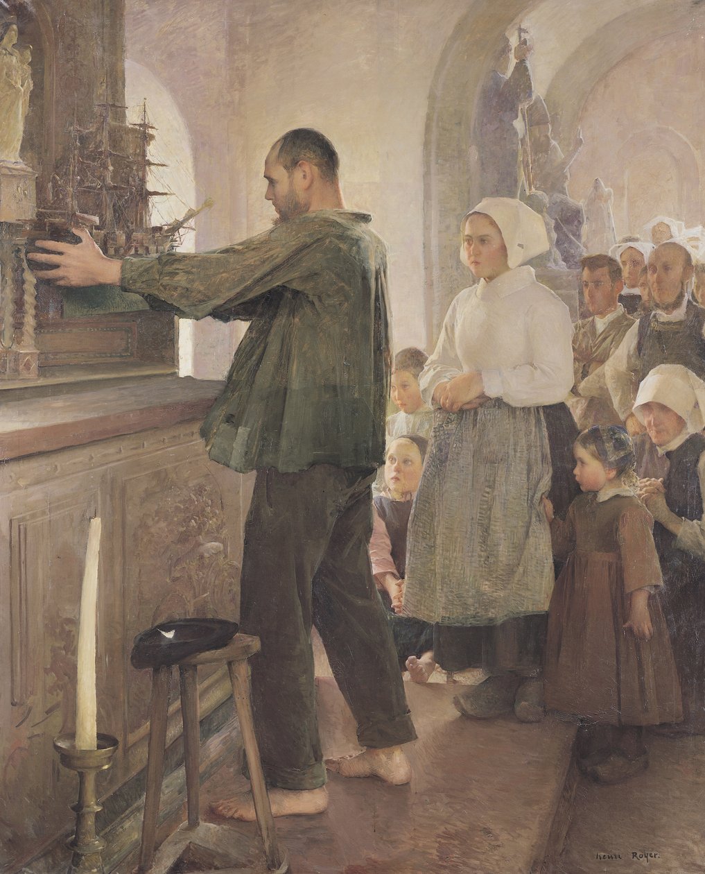 前Voto，1898年 作者 亨利·罗耶（Henri Royer）