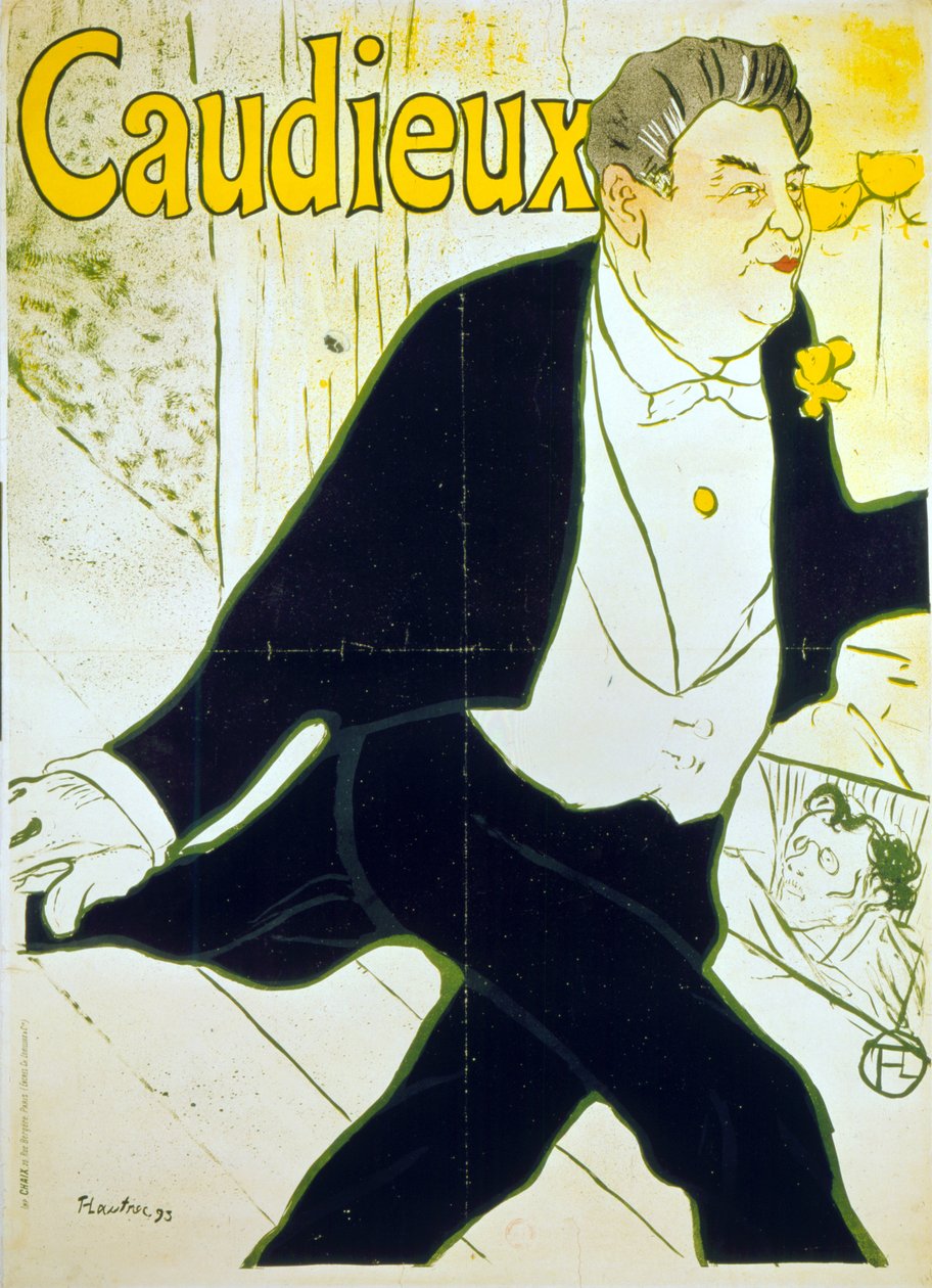 Caudieux，1893年 作者 亨利·德·图卢兹·劳特雷克