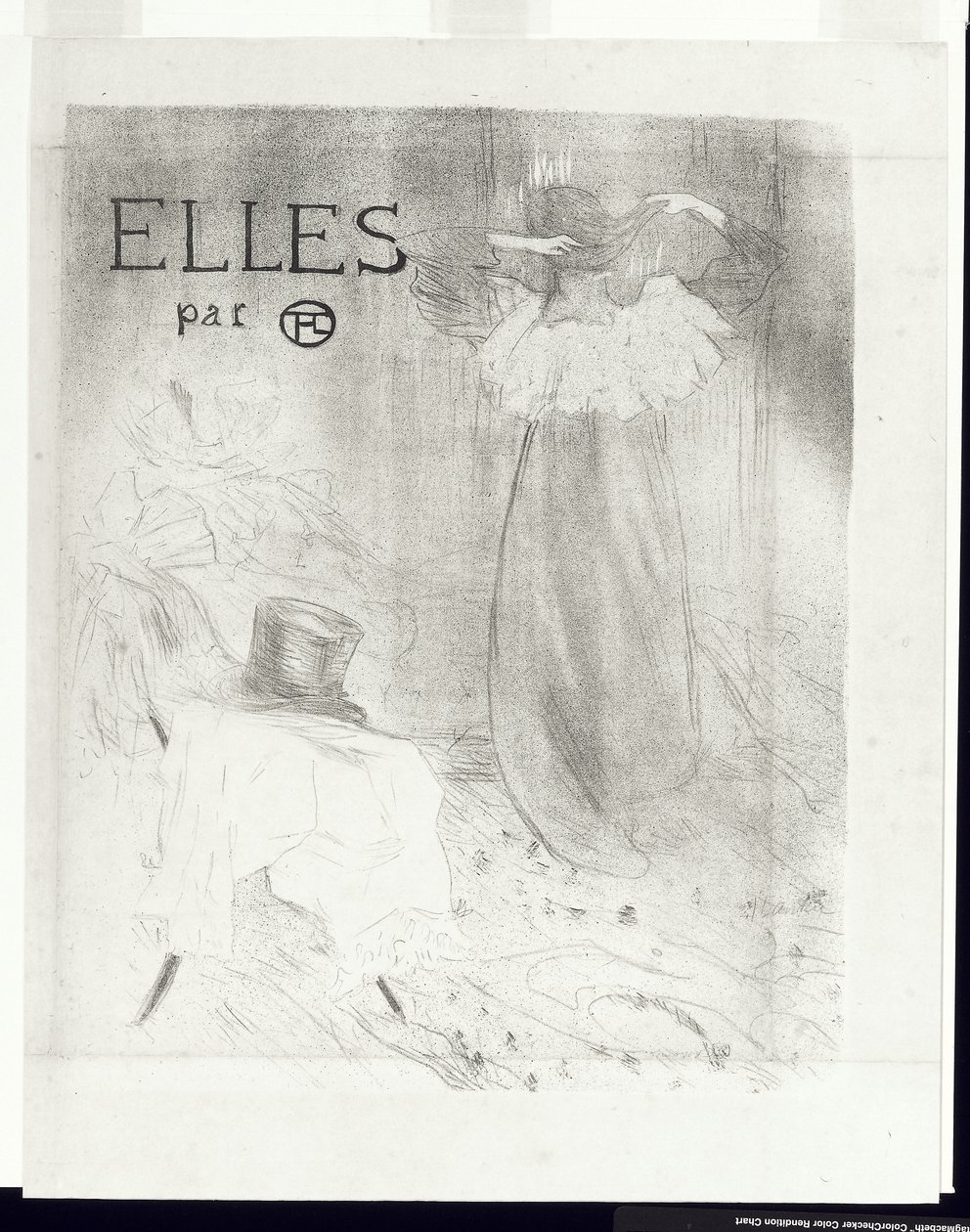 封面为Elles，1896年 作者 亨利·德·图卢兹·劳特雷克