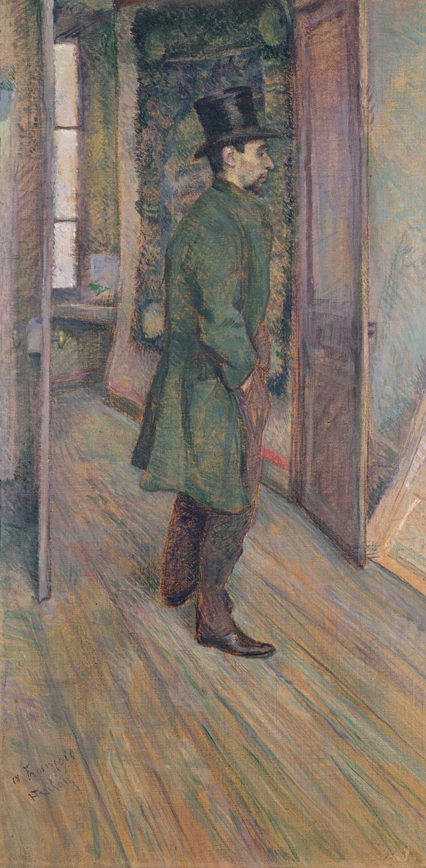 Francois Gauzy（1861-1933）（纸上粉彩） 作者 亨利·德·图卢兹·劳特雷克