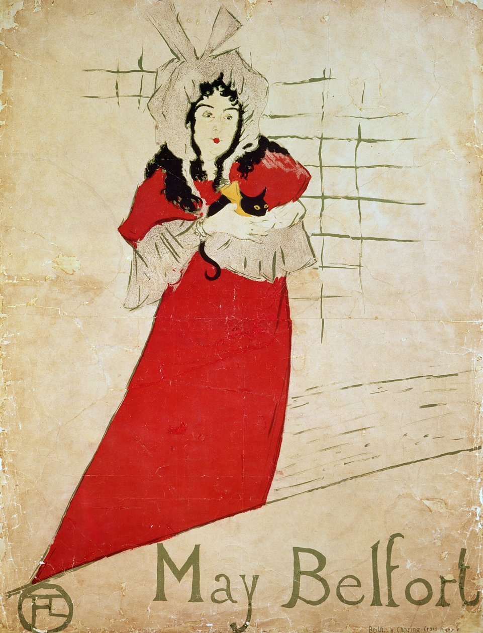 法国贝尔福，1895年 作者 亨利·德·图卢兹·劳特雷克