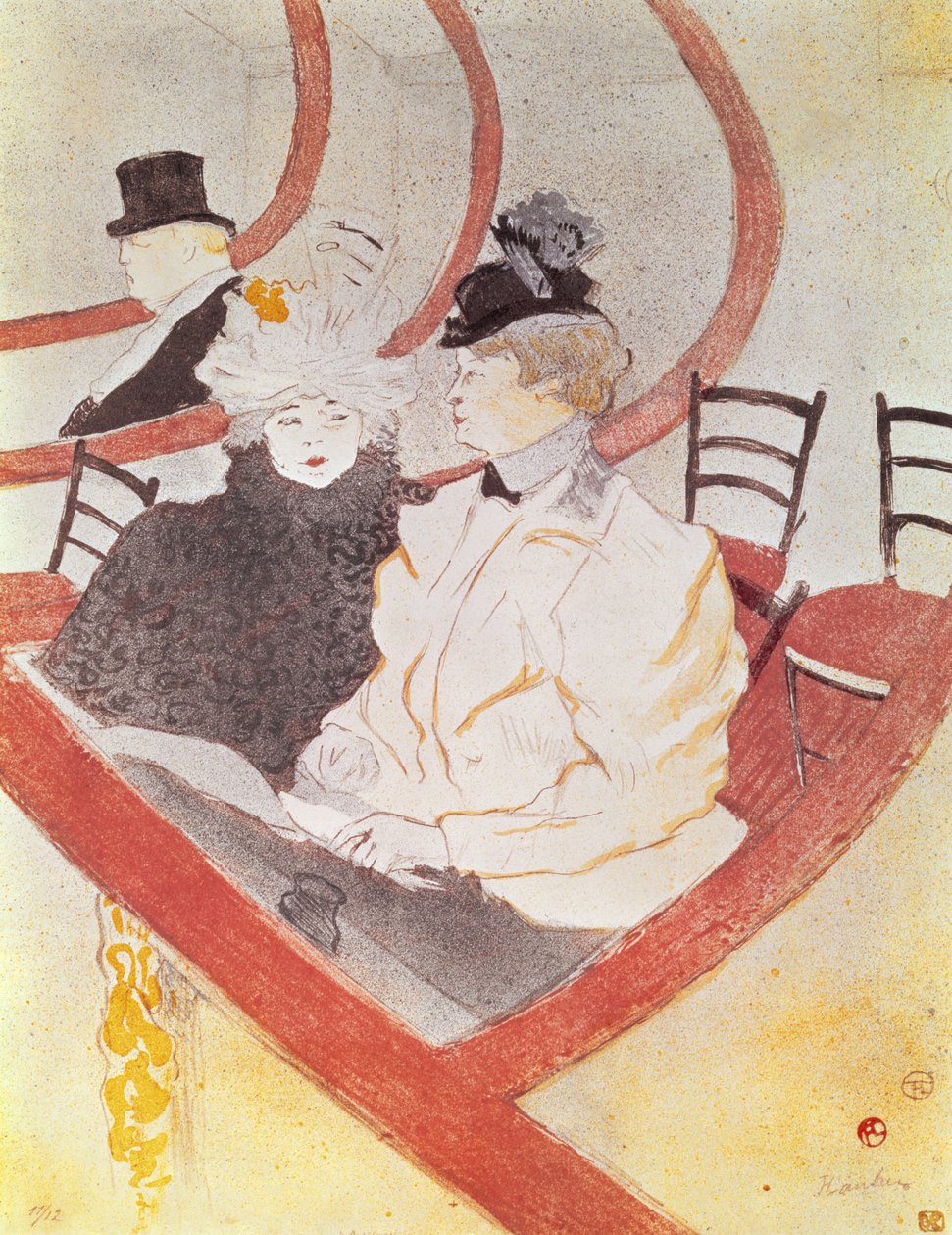 The Grande Loge，1897（另见15811） 作者 亨利·德·图卢兹·劳特雷克