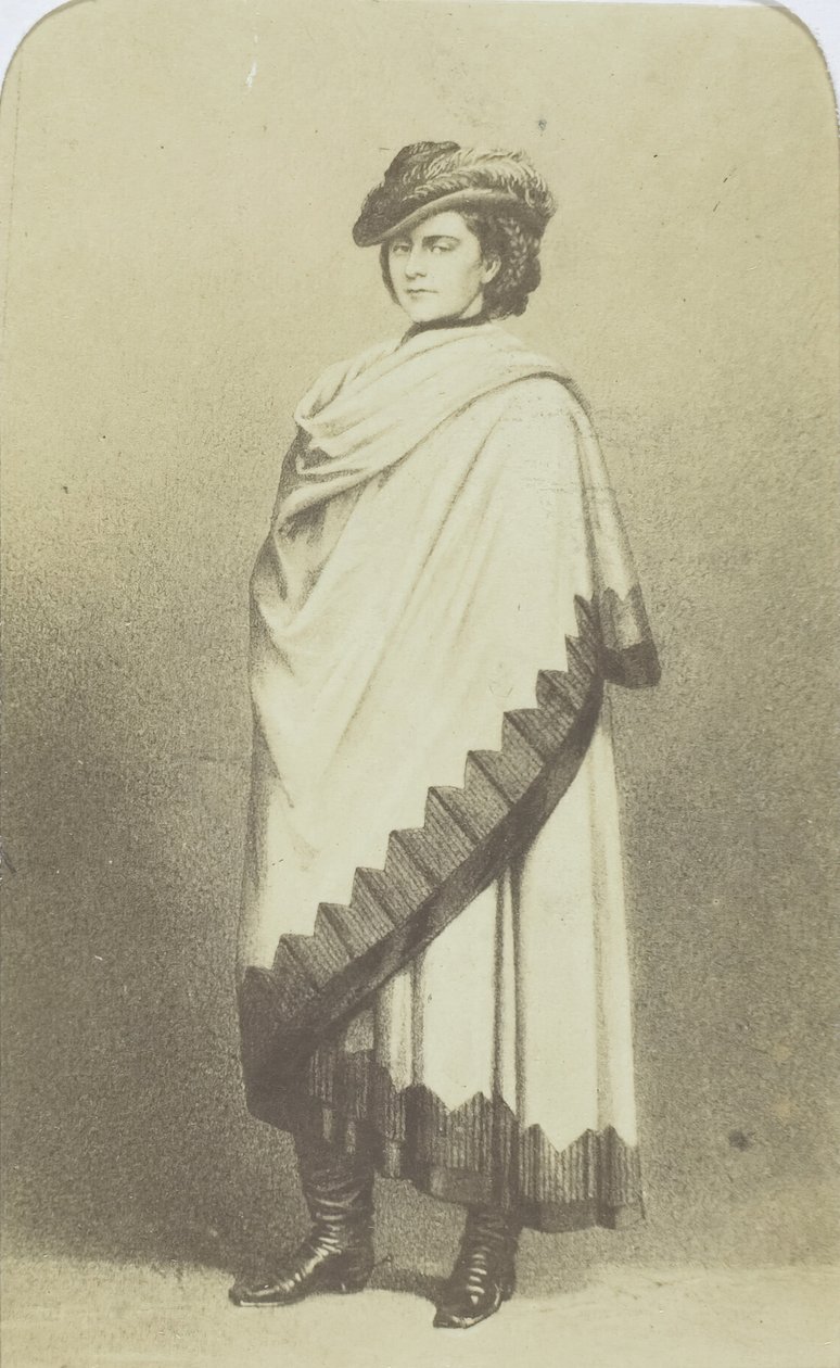 那不勒斯前女皇，1860-69年 作者 亨利·亚历克西斯·奥马尔·图尔尼尔