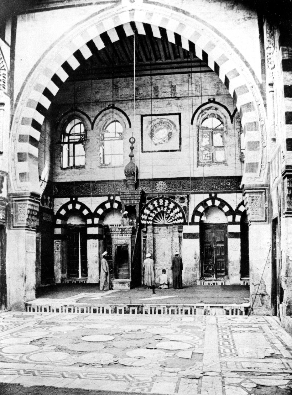 凯德贝清真寺，埃及开罗，1887年 作者 乔治·亨利·贝查德