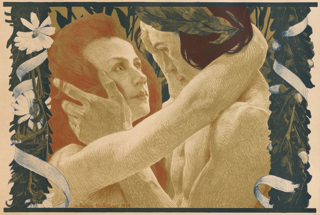 LÉnigme, 1898. 作者 亨利·贝勒里·德斯方丹