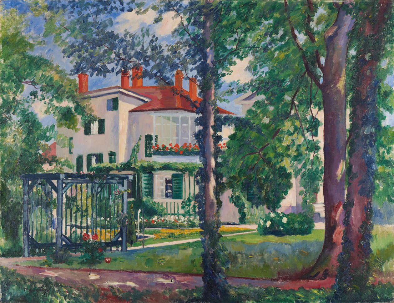 Villa Flora，温特图尔（Winterthur），1912年。 作者 亨利·查尔斯·曼甘