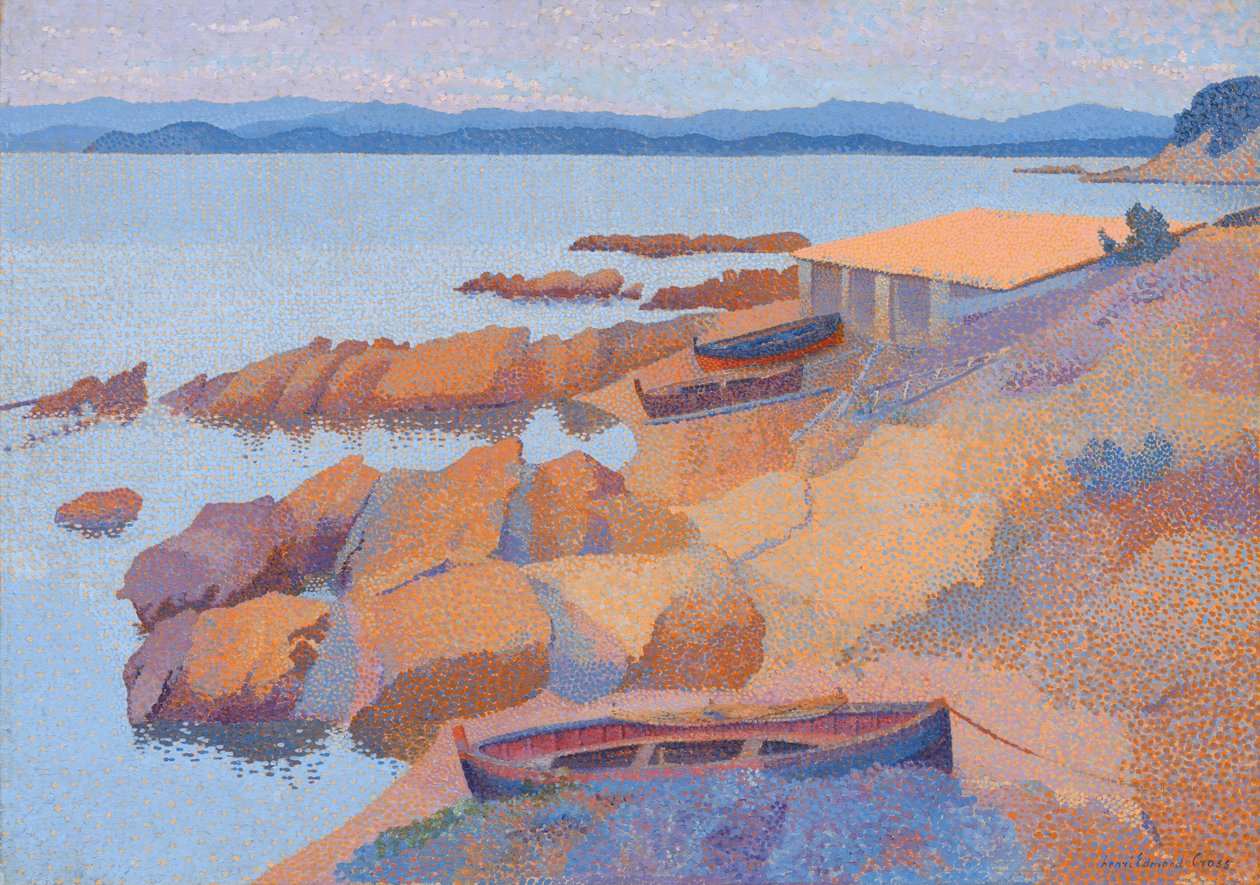 Calanque des Antibois, 18911892. 作者 亨利·埃德蒙·克罗斯