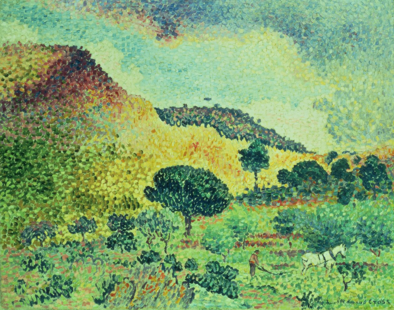 莫里斯山脉，1906-07年 作者 亨利·埃德蒙·克罗斯