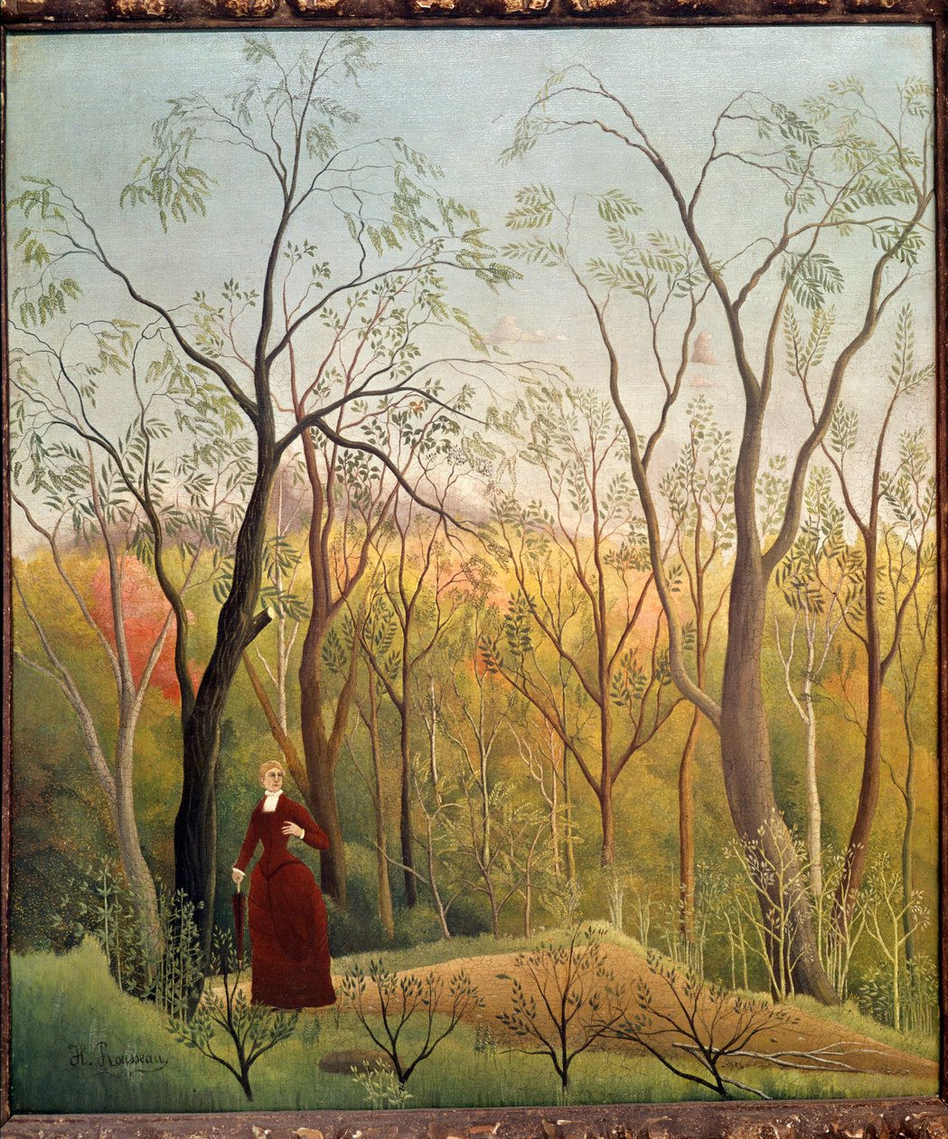  作者 亨利·埃米利安·卢梭（Henri Emilien Rousseau）