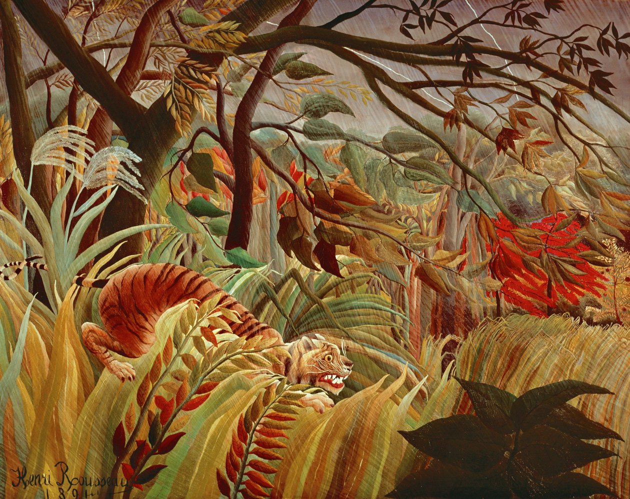  作者 亨利·埃米利安·卢梭（Henri Emilien Rousseau）