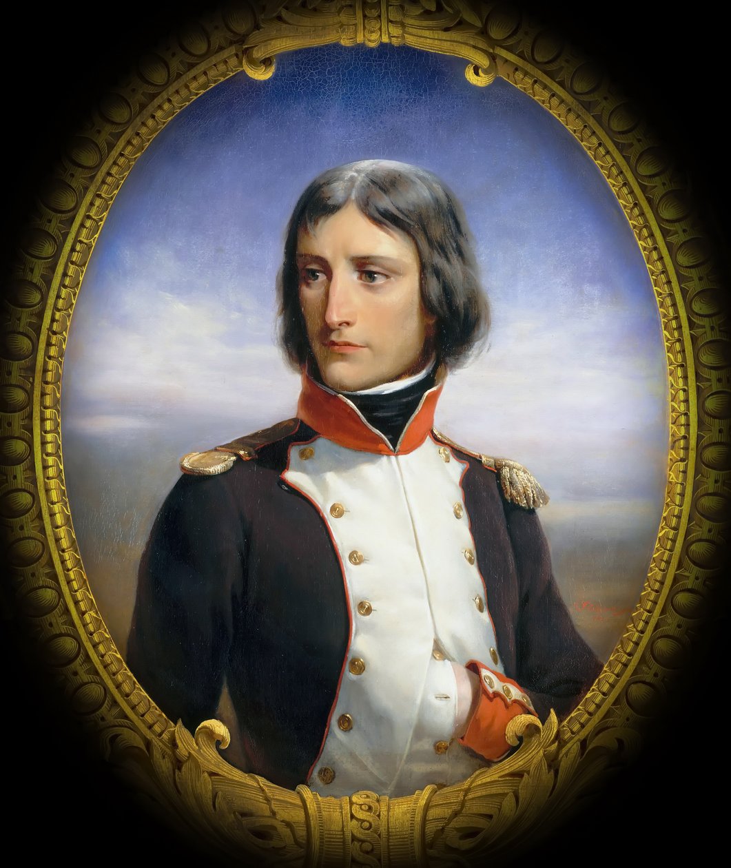 拿破仑·波拿巴（Napoleon Bonaparte）：科西嘉共和党志愿者第一营的中校 作者 亨利·费利克斯·伊曼纽尔·菲利普波特